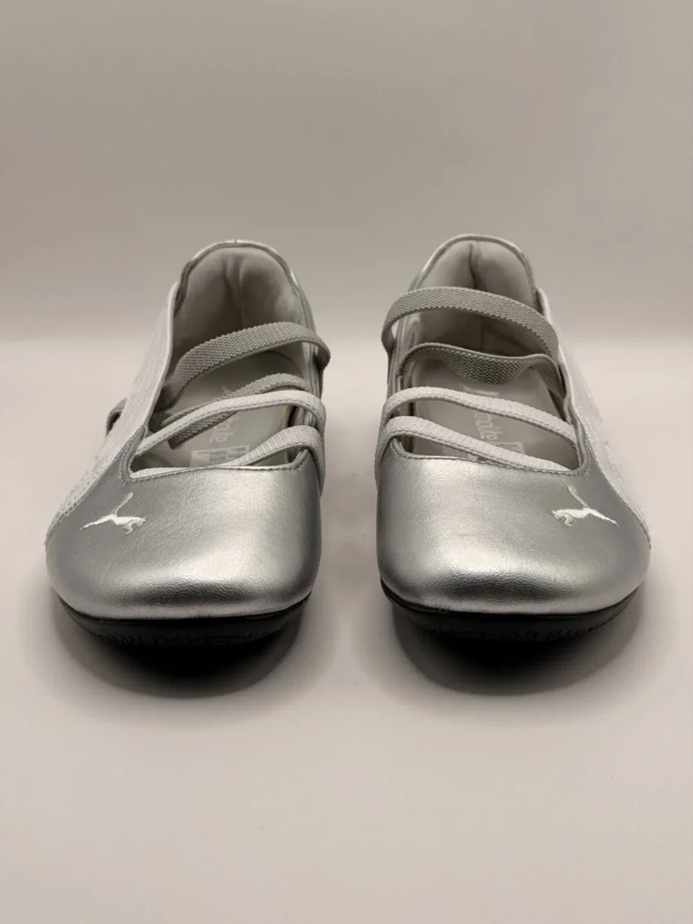 Puma Womens Speedcat Ballet Metallic Ballet Sneakers Sz 8 M